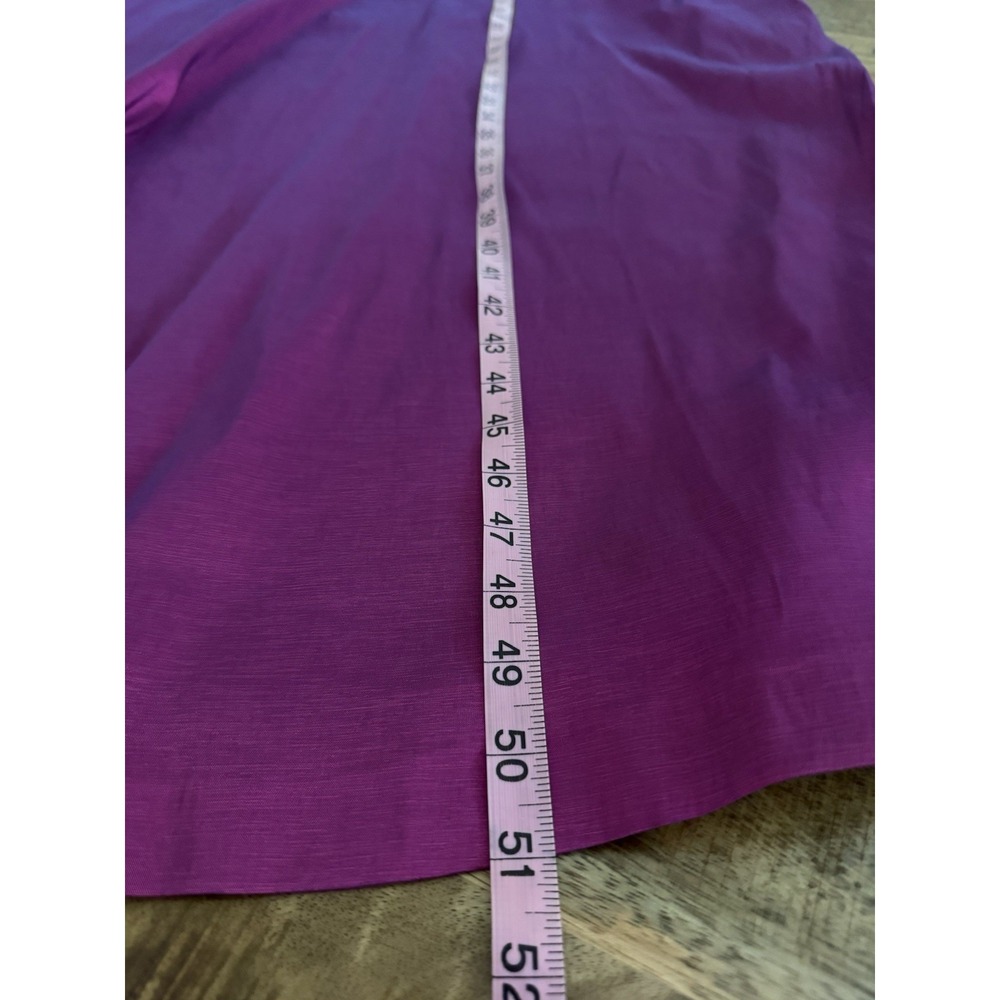 Monaya KIKI Fuchsia Kaftan One Size Fits All Satin Shimmer Maxi Dress - Picture 8 of 9
